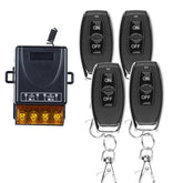DC 12V 24V 48V 72V RF 433Mh RF Remote Control Switch Remote Transmitted AU